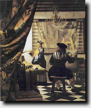 arte della pittura di vermeer